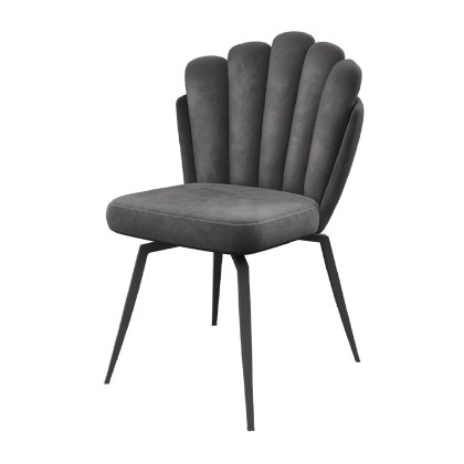 Ferrano - Swivel Dining Chair (Grey)