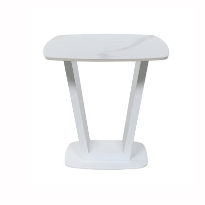 Athens - Lamp Table (White)