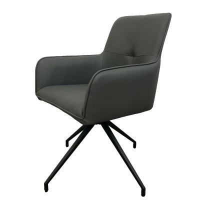 Nix - Dining Chair (Grey PU)