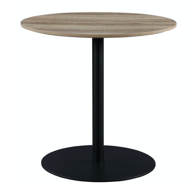 Furniture Link Prescot - Round Dining Table 80cm (Oak)