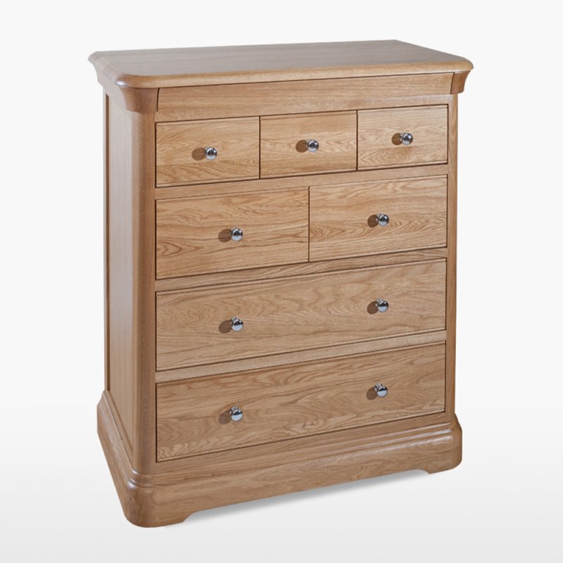 TCH Furniture Ltd Stag Lamont Bedroom - Chest of 7 Drawers