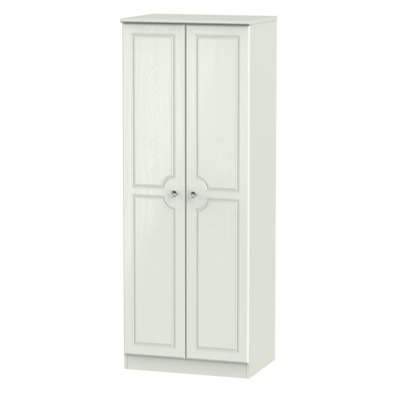 Welcome Furniture Dakota Bedroom - Tall 2ft 6in Plain Wardrobe