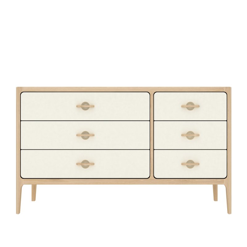 TCH Furniture Ltd Emily Bedroom - Wide Chest 6 Drawers