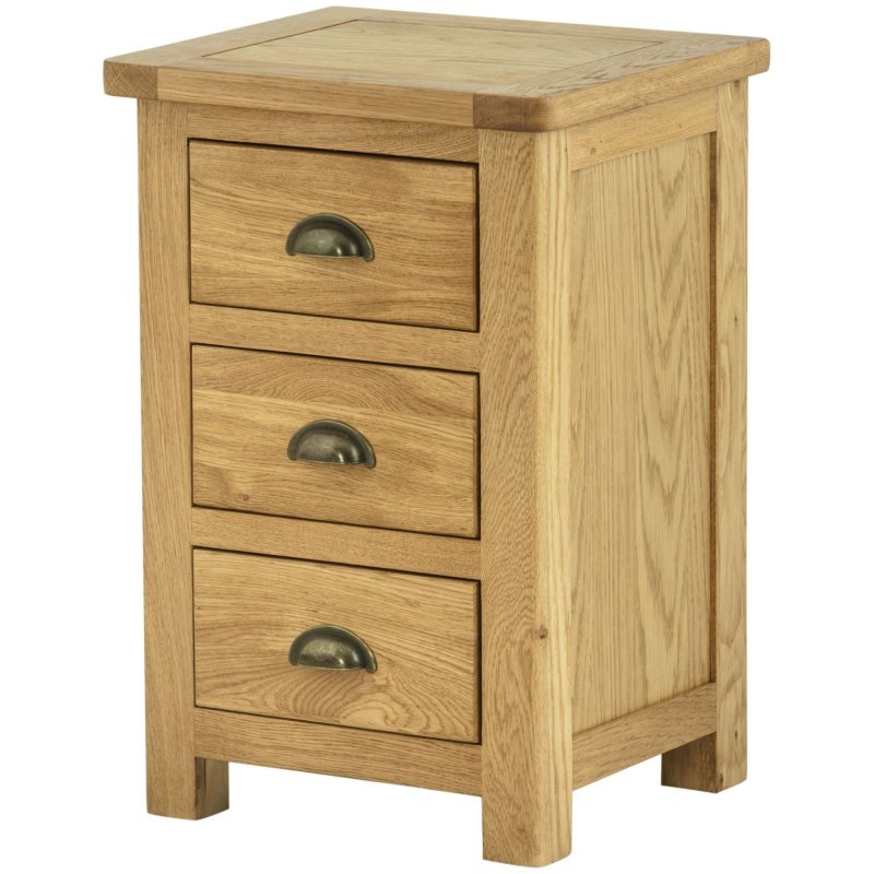 Classic Furniture Bridgend - Bedside Cabinet (Oak)
