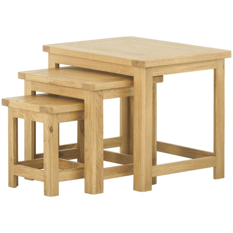 Classic Furniture Bridgend - Nest of Tables (Oak)