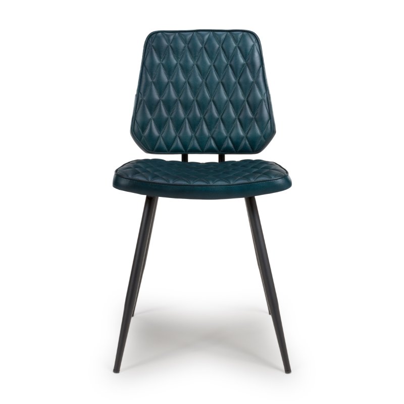 Furniture Link Austin - Dining Chair (Blue Leather)
