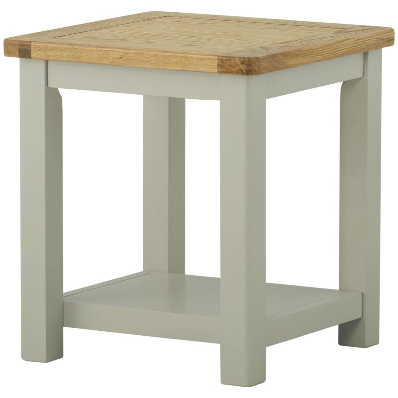 Classic Furniture Bridgend - Lamp Table (Stone)