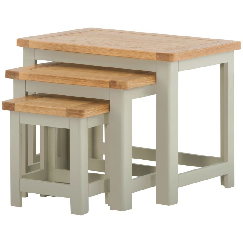 Classic Furniture Bridgend - Nest of Tables (Stone)