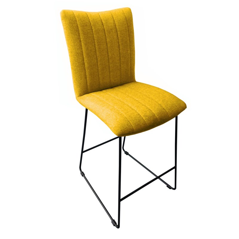 Classic Furniture Aura - Bar Stool (Saffron Fabric)