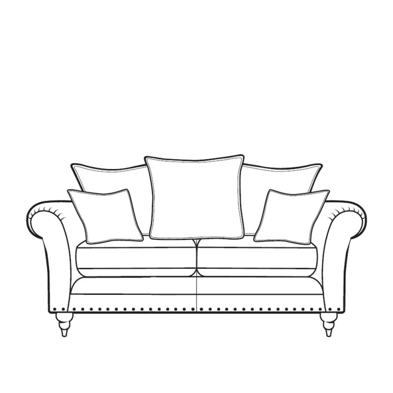 Alstons Loughton - 2 Seat Sofa Pillow Back