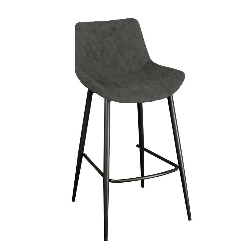 Classic Furniture Sigma - Bar Stool (Shadow Grey Fabric)