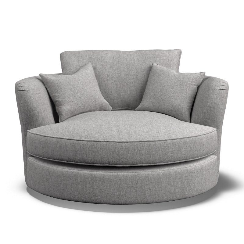 Whitemeadow Upholstery Michigan - Swivel Cuddler Chair