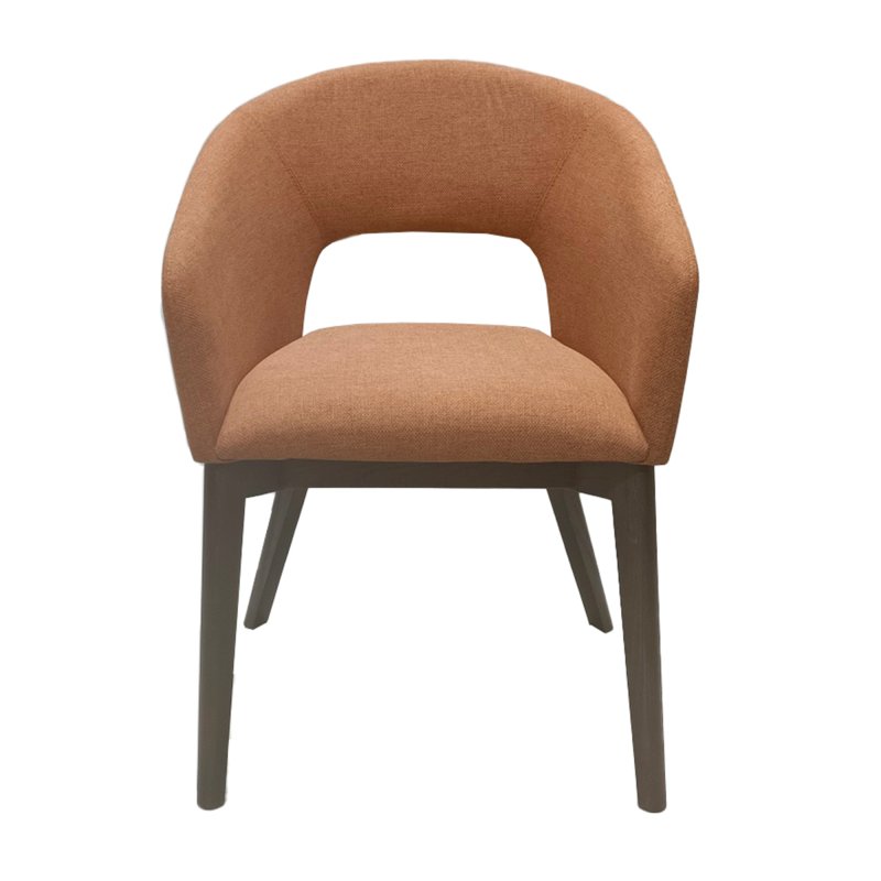Wilkinson/Vida Furniture Orbit - Dining Chair (Rust Fabric)