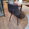 Furniture Link Austin - Dining Chair (Black Leather)