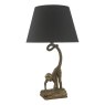 Dar Lighting Dar - Dwayne Monkey Table Lamp Bronze With Shade