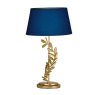 Laura Ashley Laura Ashley - Archer Table Lamp Leaf Design Gold With Shade