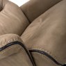 Furniture Link Texas - Swivel Recliner and Stool (Caramel)