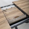 Furniture Link Prescot - Extending Dining Table 180-220cm (Light Walnut)