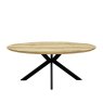 Furniture Link Prescot - Oval Dining Table 180cm (Oak)