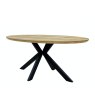 Furniture Link Prescot - Oval Dining Table 180cm (Oak)