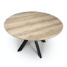 Furniture Link Prescot - Round Dining Table 120cm (Oak)
