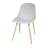 Classic Furniture Alberto - Dining Chair (Light Grey PU)