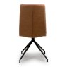 Furniture Link Nobo Swivel - Dining Chair (Tan PU)