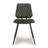 Furniture Link Austin - Dining Chair (Green Leather)