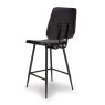 Furniture Link Austin - Counter Chair (Black Leather)
