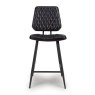 Furniture Link Austin - Counter Chair (Black Leather)