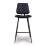 Furniture Link Austin - Bar Chair (Black Leather)