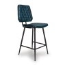 Furniture Link Austin - Counter Chair (Blue Leather)