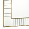 Laura Ashley Laura Ashley - Clemence Small Rectangle Mirror Gold
