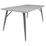 Classic Furniture Chelsea - Logan 160cm Rectangular Dining Table (Grey)