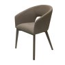Wilkinson/Vida Furniture Orbit - Dining Chair (Brown Fabric)