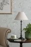 Laura Ashley Laura Ashley - Ludchurch Table Lamp Industrial Black With Shade