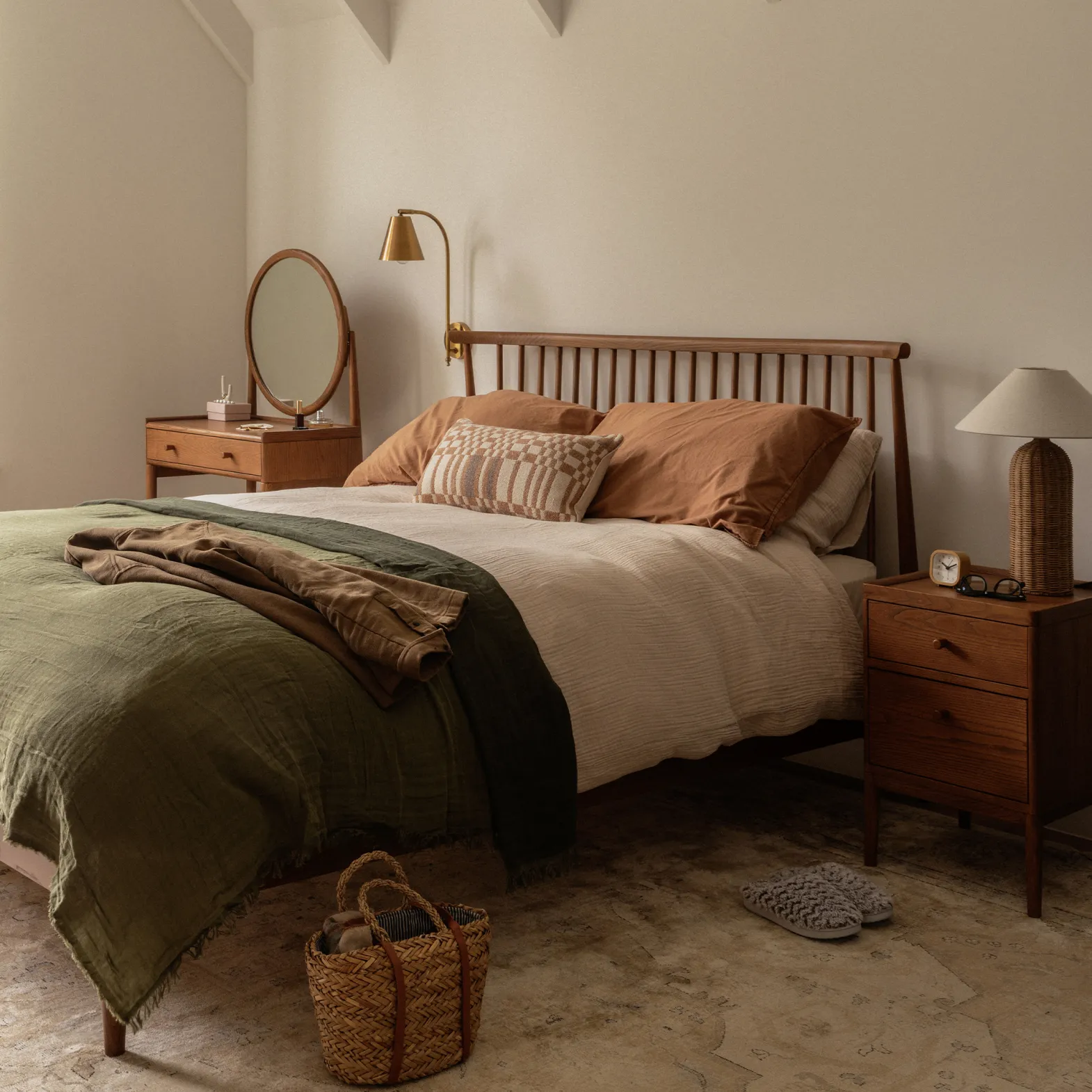 
Ercol Bedroom Furniture

Create a calm and considered bedroom with Ercol bedroom furniture, including bed frames, wardrobes, chests of drawers and bedside tables. Designed with simplicity and practicality in mind, Ercol bedroom collections make clever use of space while showcasing the natural beauty of wood and refined detailing. These pieces are built to last, offering stylish storage solutions that support restful, uncluttered living.

View all Ercol Bedroom Furniture

