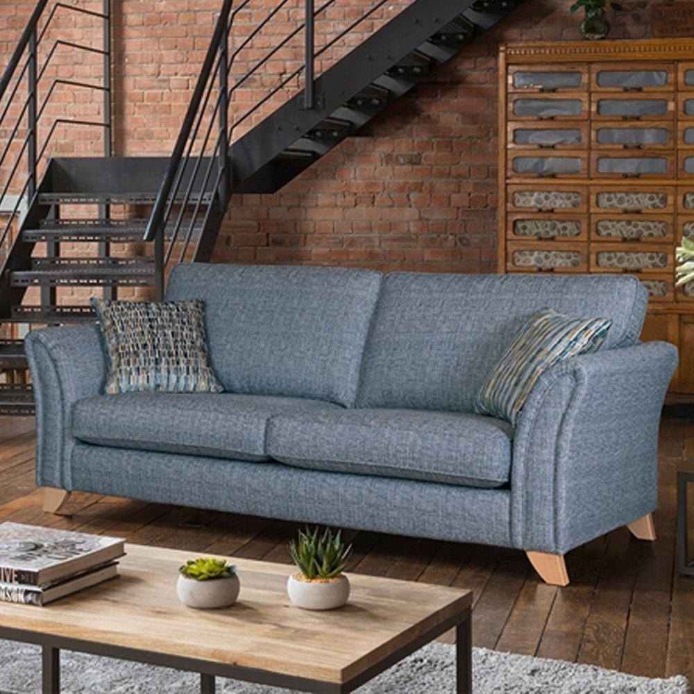 Hannah 3 Seater Sofa Standard Back Roomes Furniture Interiors