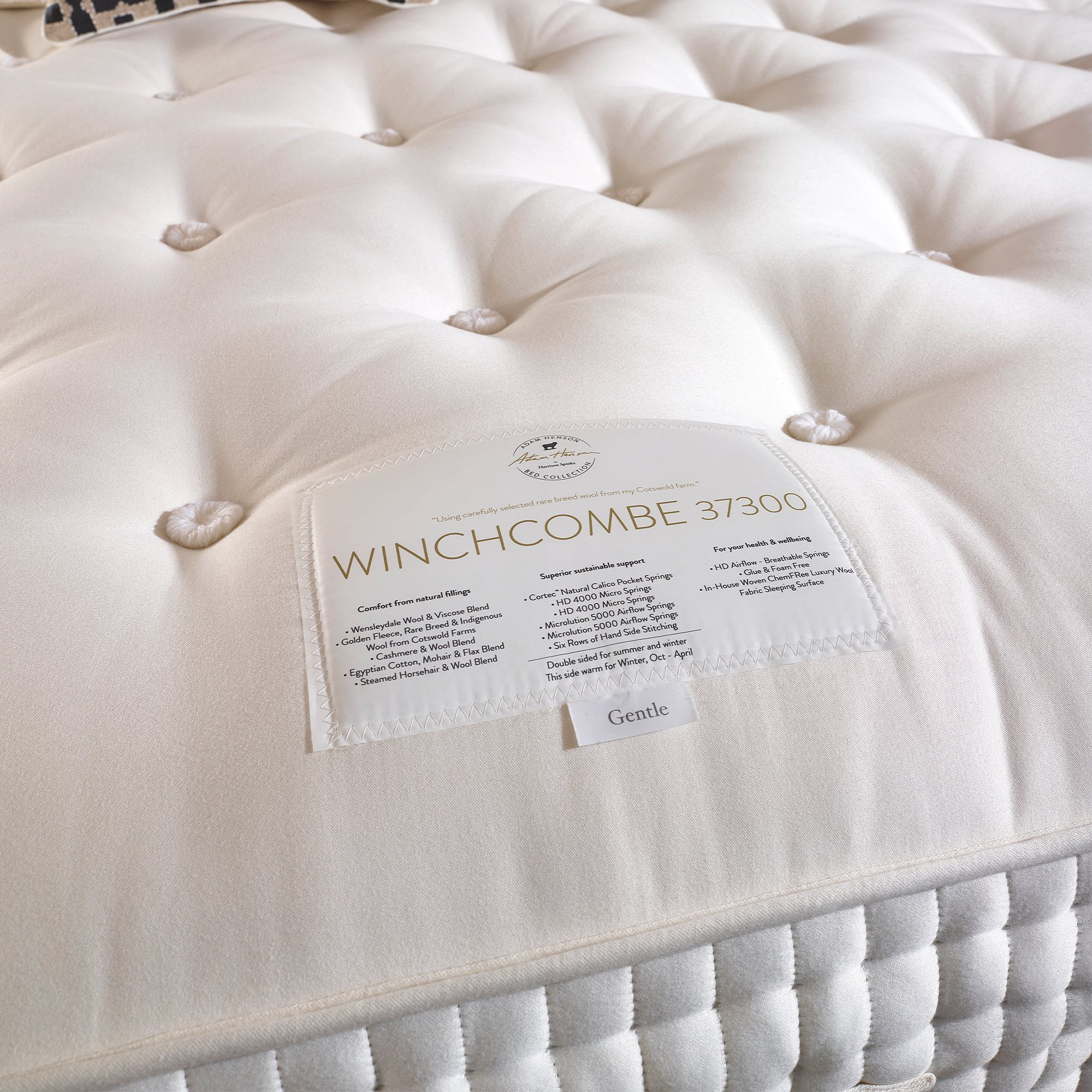 Harrison Beds Adam Henson 37300 Mattress • Roomes Furniture & Interiors