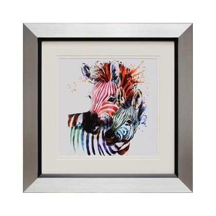 Figures and Florals - Party Zebras ll small Figures and Florals - Party Zebras ll small