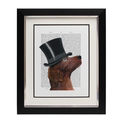 Figures and Florals - Red Setter