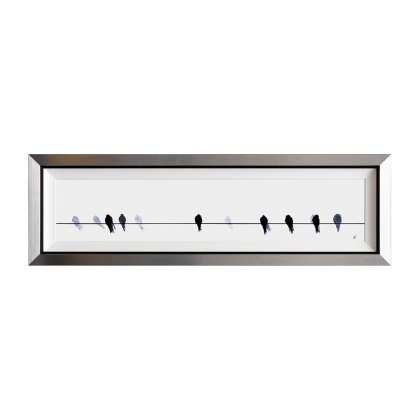 Figures and Florals - Swallows Waiting to Go