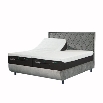 Tempur Ergo - Smart Base with Quilted Headboard Tempur Ergo - Smart Base with Quilted Headboard