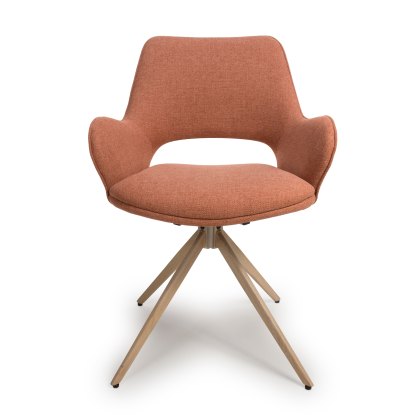 Perth - Swivel Dining Chair (Brick)