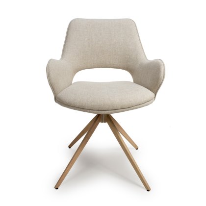 Perth - Swivel Dining Chair (Natural)