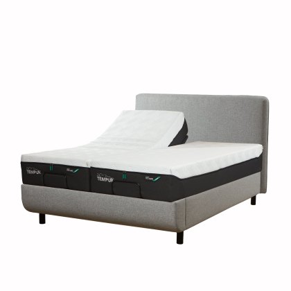 Tempur Arc - Divan Base with Form Headboard