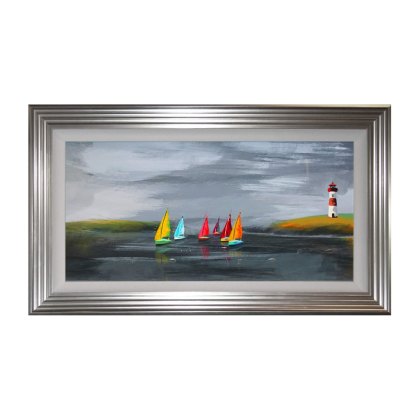 Scenes and Landscapes - Homeward Bound lV Liquid Art