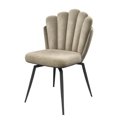 Ferrano - Swivel Dining Chair (Mink)