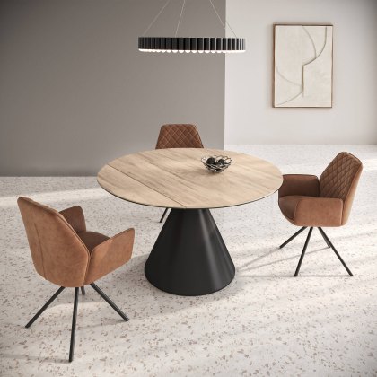 Alonso - Extending Dining Table (Oak effect)