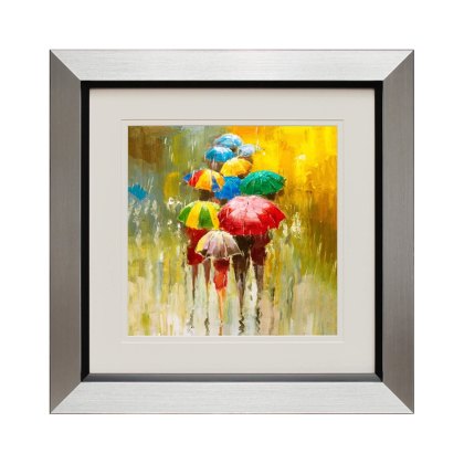 Scenes and Landscapes - Les Parapluies II small